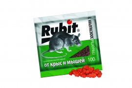 Зоокумарин Рубит (от крыс и мышей) (гранулы) (100 г)
