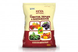 Почвогрунт для томатов, перцев и баклажанов (10 л) (Keva Bioterra)