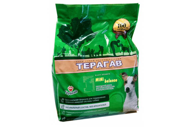 Корм для собак миниатюрных пород ТЕРАГАВ - MINI BALANCE (4 кг)