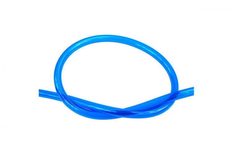 Шланг ПВХ полупрозрачный синий (8х10) (за 1 метр)