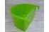 Кормушка 006 навесная полукруглая зеленая (6,7х9,8 см)